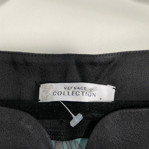 Versace Collection size 46 multi-patterned dress - Picture 9 of 10